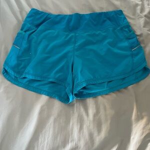 Athleta Teal Athletic Shorts